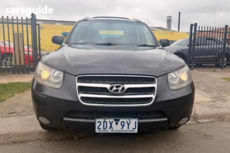 Purple 2007 Hyundai Santa FE Wagon Slx (4X4)