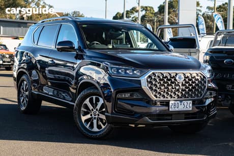 Blue 2023 Ssangyong Rexton Wagon Ultimate (4Wd)