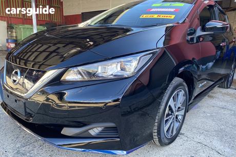 Black 2020 Nissan Leaf Hatch E+