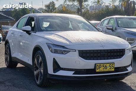 White 2022 Polestar 2 Hatchback Long Range Dual Motor 78Kwh