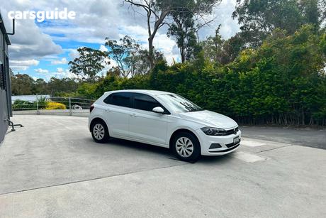 White 2020 Volkswagen Polo Hatchback 70Tsi Trendline