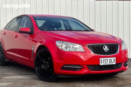Red 2014 Holden Commodore Sedan Evoke
