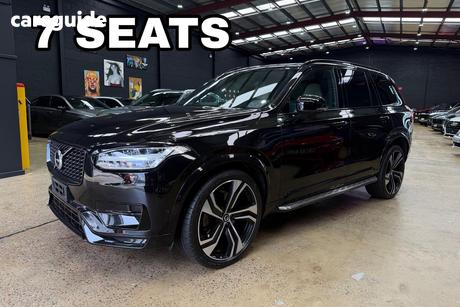 Black 2020 Volvo XC90 Wagon T6 R-Design (Awd)