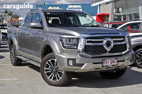 Silver 2025 GWM Cannon Dual Cab Utility Ultra (4X4)