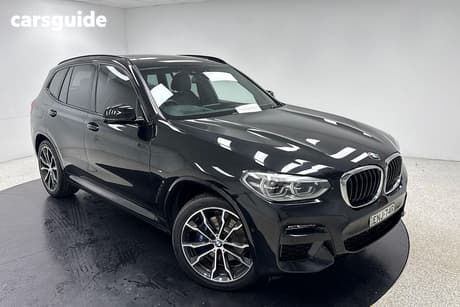 Black 2020 BMW X3 Wagon Xdrive30I M Sport