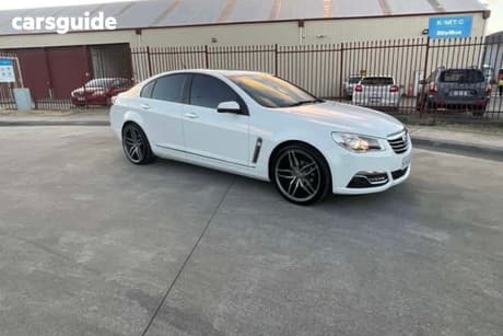 White 2014 Holden Calais Sedan V