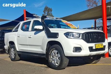 White 2019 LDV T60 Double Cab Utility Pro (4X4)