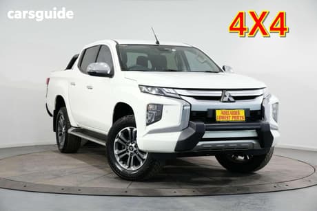White 2021 Mitsubishi Triton Double Cab Pick Up Gls (4X4)