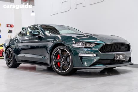 Green 2019 Ford Mustang Coupe Fastback Bullitt
