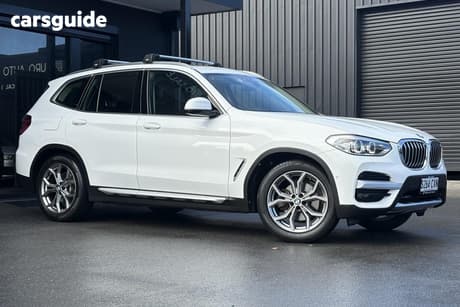 White 2018 BMW X3 Wagon Xdrive 20D
