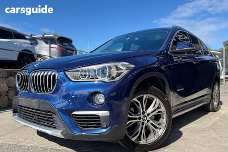 Blue 2017 BMW X1 Wagon Sdrive 18D