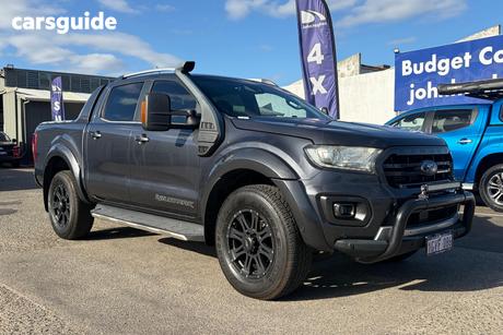 Grey 2019 Ford Ranger Double Cab Pick Up Wildtrak 2.0 (4X4)