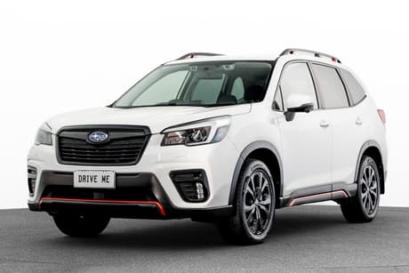 White 2021 Subaru Forester Wagon 2.5I Sport (Awd)