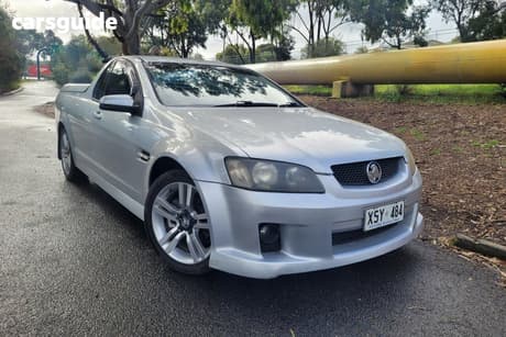 Grey 2008 Holden Commodore Utility Sv6 60Th Anniversary