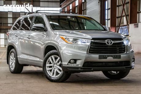 Silver 2015 Toyota Kluger Wagon Gx (4X2)