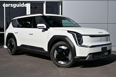 White 2026 Kia EV9 Wagon Air