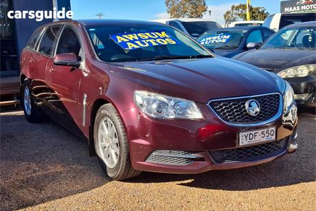 Red 2013 Holden Commodore Sportswagon Evoke