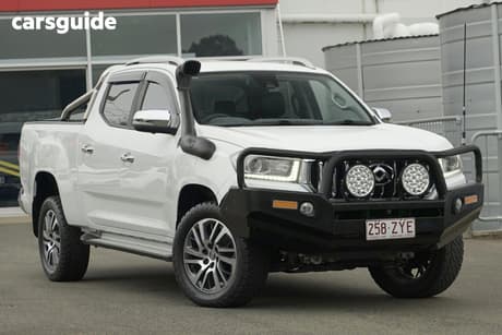 White 2019 LDV T60 Double Cab Utility Mega Tub (4X4)