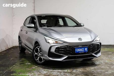 Silver 2025 MG MG3 Hatchback Excite