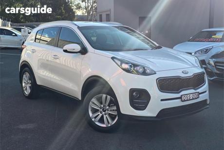 White 2018 Kia Sportage Wagon Si (Fwd)