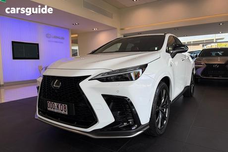 White 2024 Lexus NX450H+ Wagon F Sport + Ep2 Phev Awd