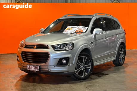 Silver 2017 Holden Captiva Wagon 7 Ltz (Awd)