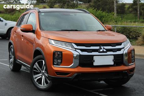 Orange 2021 Mitsubishi ASX Wagon Exceed (2Wd)