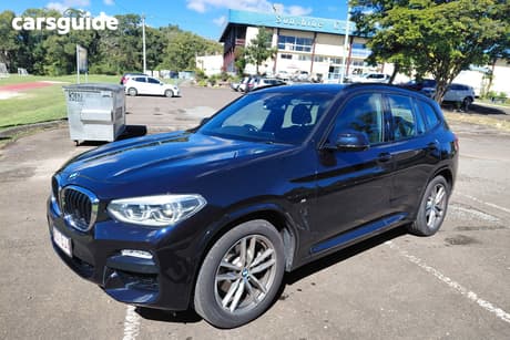 Blue 2018 BMW X3 Wagon Xdrive 20D