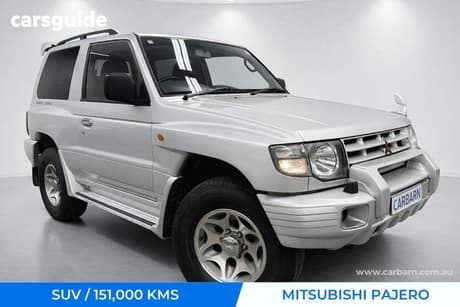 Silver 1998 Mitsubishi Pajero SUV 4WD