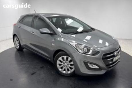 Silver 2017 Hyundai I30 Hatchback Active