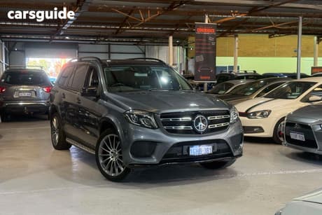 Grey 2017 Mercedes-Benz GLS-Class SUV 350 D 4MATIC X166