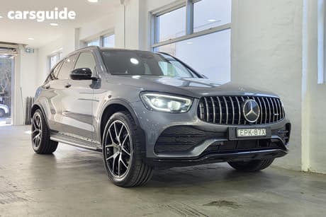 Grey 2021 Mercedes-Benz GLC43 Wagon 4Matic