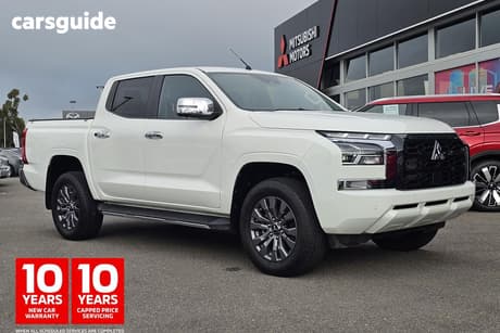 White 2024 Mitsubishi Triton Double Cab Pick Up Gls (4X4)