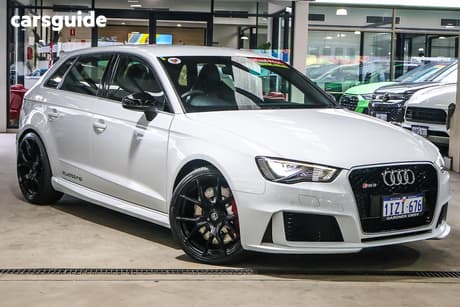 White 2016 Audi RS3 Hatchback Sportback Quattro