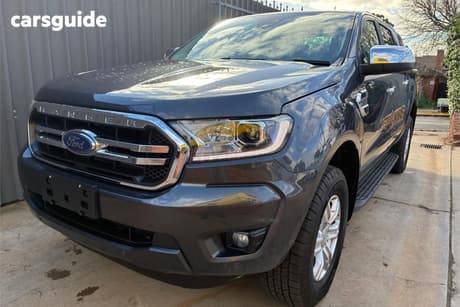Grey 2020 Ford Ranger Double Cab Pick Up Xlt 3.2 Hi-Rider (4X2)