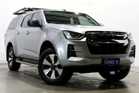 Silver 2022 Isuzu D-MAX Crew Cab Utility Ls-U (4X2) High-Ride