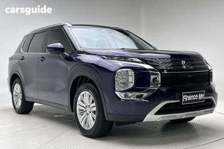 Blue 2024 Mitsubishi Outlander Wagon Ls 7 Seat (2Wd)