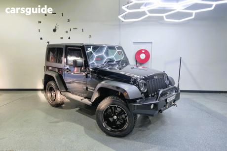 Black 2013 Jeep Wrangler Softtop Sport (4X4)