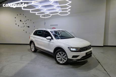 White 2018 Volkswagen Tiguan SUV 162 TSI HIGHLINE 5NA MY18