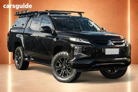 Black 2021 Mitsubishi Triton Double Cab Pick Up Gsr (4X4)