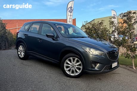 Grey 2012 Mazda CX-5 SUV GRAND TOURER (4X4)