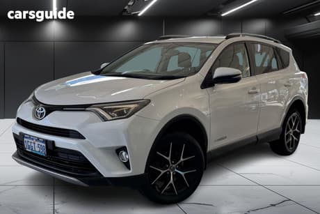 White 2017 Toyota RAV4 Wagon Gxl (4X4)