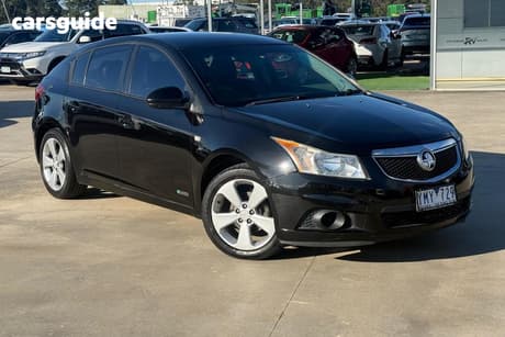 Black 2011 Holden Cruze Sedan Cd