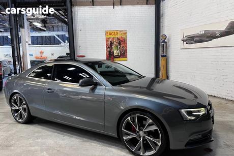 Grey 2013 Audi A5 Coupe 2.0 Tdi