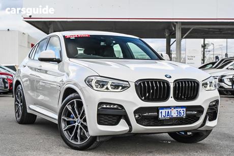 White 2019 BMW X4 Coupe Xdrive 30I M Sport