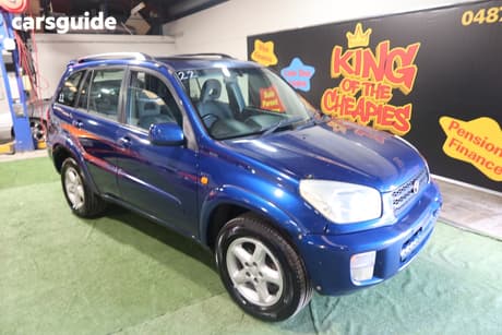 Blue 2003 Toyota RAV4 Wagon Edge (4X4)