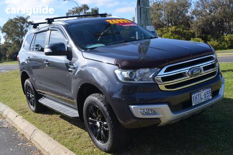 Grey 2017 Ford Everest Wagon Trend