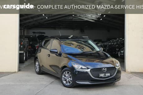 Black 2021 Mazda 2 Hatchback G15 Evolve