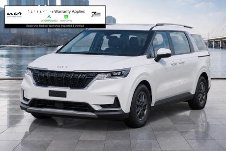White 2023 Kia Carnival Wagon S
