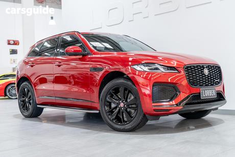 Red 2021 Jaguar F-Pace Wagon P400 R-Dynamic Se (294Kw)